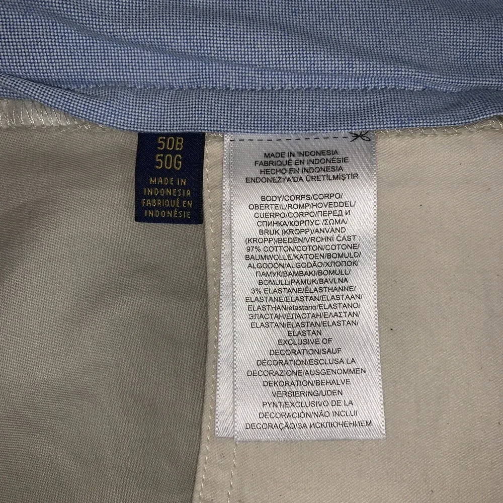 Polo Ralph Lauren Shorts Men's 50 Beige Chinos Stretch Classic Fit 9